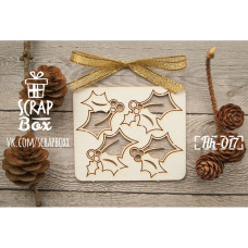 Чіпборд набір гостролистий, 70 * 60 мм від Scrapbox