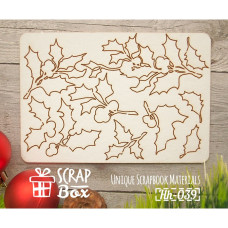 Чіпборд набір гостролистий, 107 * 73 мм від Scrapbox