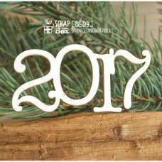 Чіпборд 2017, 65 * 31 мм від Scrapbox