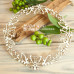 Чипборд рамочка растительная круглая, 123*123 мм от Scrapbox
