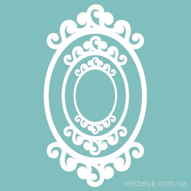 Набор фигурных рамок 03, 3 шт от Вензелик