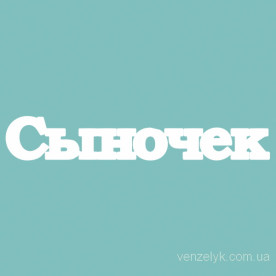 Чіпборд "Синочку", 21 * 125 мм від Вензелік