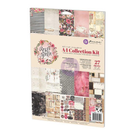 Набір паперу і стікерів A4 "Rossi Belle", 24 аркуша + 3 л наклейки від Prima