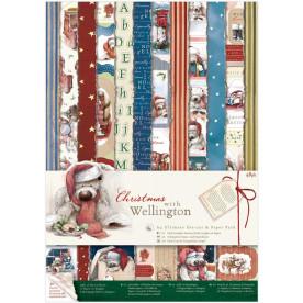 Набір одностороннього паперу Christmas A4 48 аркушів від Papermania