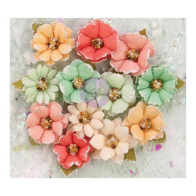 Набор бумажных цветов Underneath Christmas Tree, 12 шт от Prima