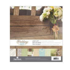 Набір паперу Wedding Day, 24 аркуша, розмір 30 * 30 см від Paper House