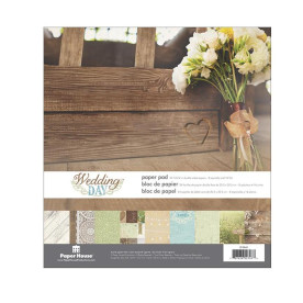 Набір паперу Wedding Day, 24 аркуша, розмір 30 * 30 см від Paper House
