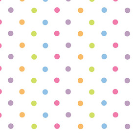 Односторонній скраппапір Multi Dots від DCWV