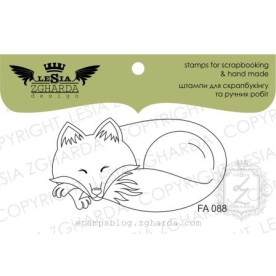 Акриловый штамп Лисичка, 5,3*2,8 см, Lesia Zgharda