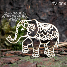 Набор чипбордов, "Слоник", 58*41 мм от Вензелик