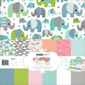 Набор бумаги Little One 30х30 см 12 листов от Kaisercraft