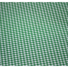 Ткань на клеевой основе зеленая клеточка, 297х210 мм