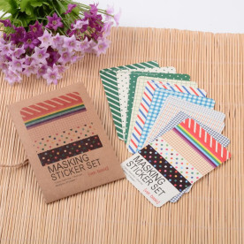 Набір наклейок для скрапбукінгу 27 шт, розмір 10 * 6,5 см