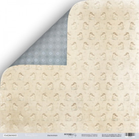 Лист двусторонней бумаги Ангелочки, 30*30 см от Scrapmir