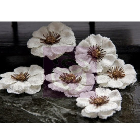 Набір тканинних квітів Innocence, 6 шт. від Prima