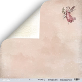 Лист двусторонней бумаги Облака, 30*30 см Scrapmir