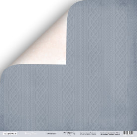 Лист двусторонней бумаги Орнамент, 30*30 см от Scrapmir