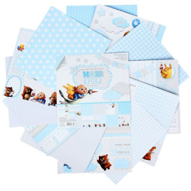 Набор бумаги "Наш Кроха", 12 листов, 29,5*29,5 см от АртУзор