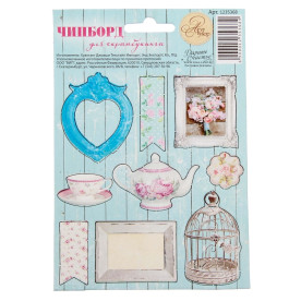 Чіпборд вирубний для скрапбукінгу "Шеббі-Шик" від АртУзор