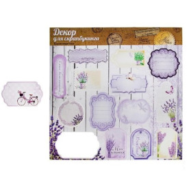 Набір тегів для скрапбукінгу "Прованс", 29,5 * 29,5 см від АртУзор