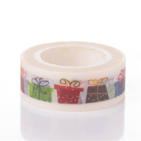 Паперовий скотч Gift, 15 мм, 10 м