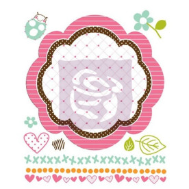 Набір акрилових штампів Clear Stamps, Prima, 11 шт