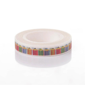 Паперовий скотч Colored Pencil, 8 мм, 10 м