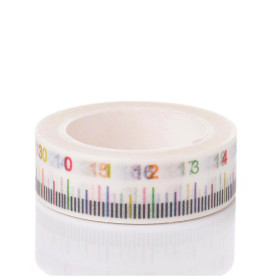 Паперовий скотч Ruler, 15 мм, 10 м