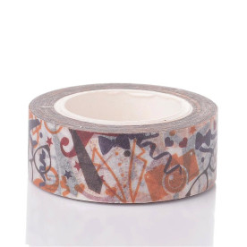 Бумажный скотч Working Day,15 мм ,10 м