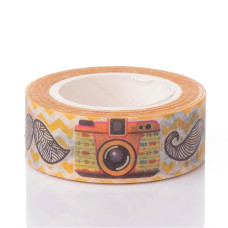 Паперовий скотч Camera, 15 мм, 10 м