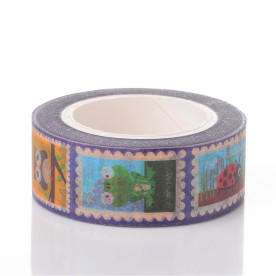 Паперовий скотч Animal, 15 мм, 10 м