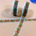 Бумажный скотч "Green Pine", 15 мм ,10 м