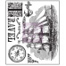 Акриловый штамп Almanac, 7 шт., Prima
