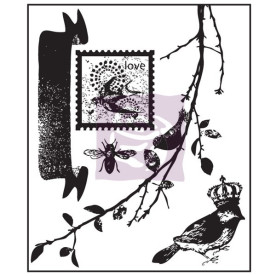 Акриловий штамп SongBird, 5 шт., Prima