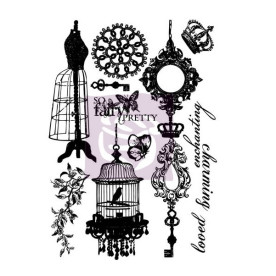 Набор резиновых штампов Fairy Belle 12 шт., Prima