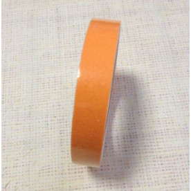 Стрічка тканинна на клейовий основі, помаранчева, 10 мм, 4 м