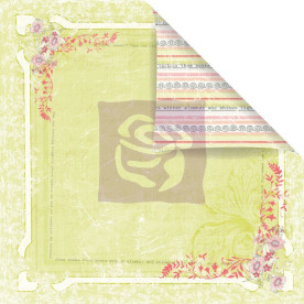 Двосторонній папір для скрапбукінгу Amie - Sparkling Spring від Prima