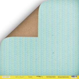 Лист двусторонней бумаги Страна 1 лист, 30*30 см Scrapmir