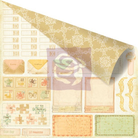 Двосторонній папір для скрапбукінгу Tag-it - Songbird від Prima