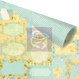 Двосторонній папір для скрапбукінгу Kindred Spirits - Sun Kiss від Prima