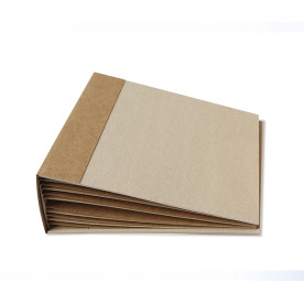 Альбом з крафт-картону 20 * 20 см, 10 листів від Фабрика Декору