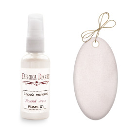 Крейдяний спрей Білий крейда 50 мл, Фабрика Декору