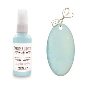 Крейдяний спрей Блакитний Шеббі 50 мл, Фабрика Декору