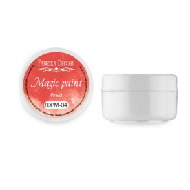 Суха фарба Magic paint колір Червоний, 15 мл від Фабрика Декору