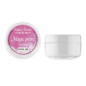 Сухая краска Magic paint цвет Розовый , 15 мл от Фабрика Декора