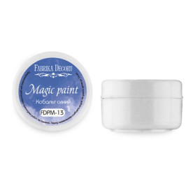 Суха фарба Magic paint колір Кобальт синій, 15 мл від Фабрика Декору