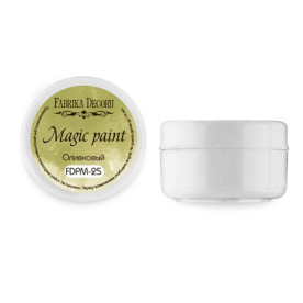 Сухая краска Magic paint цвет Оливковый , 15 мл от Фабрика Декора