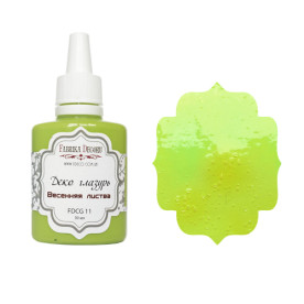 Деко глазурь цвет "Весенняя листва", 30мл от Фабрика Декора