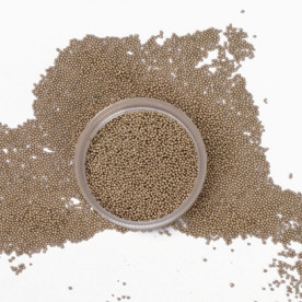 Микробисер "Серебристый" 0,3 - 0,6 мм, 15 г