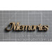 Дерев'яна фігурка Memories 83 * 16 мм від ScrapStudio